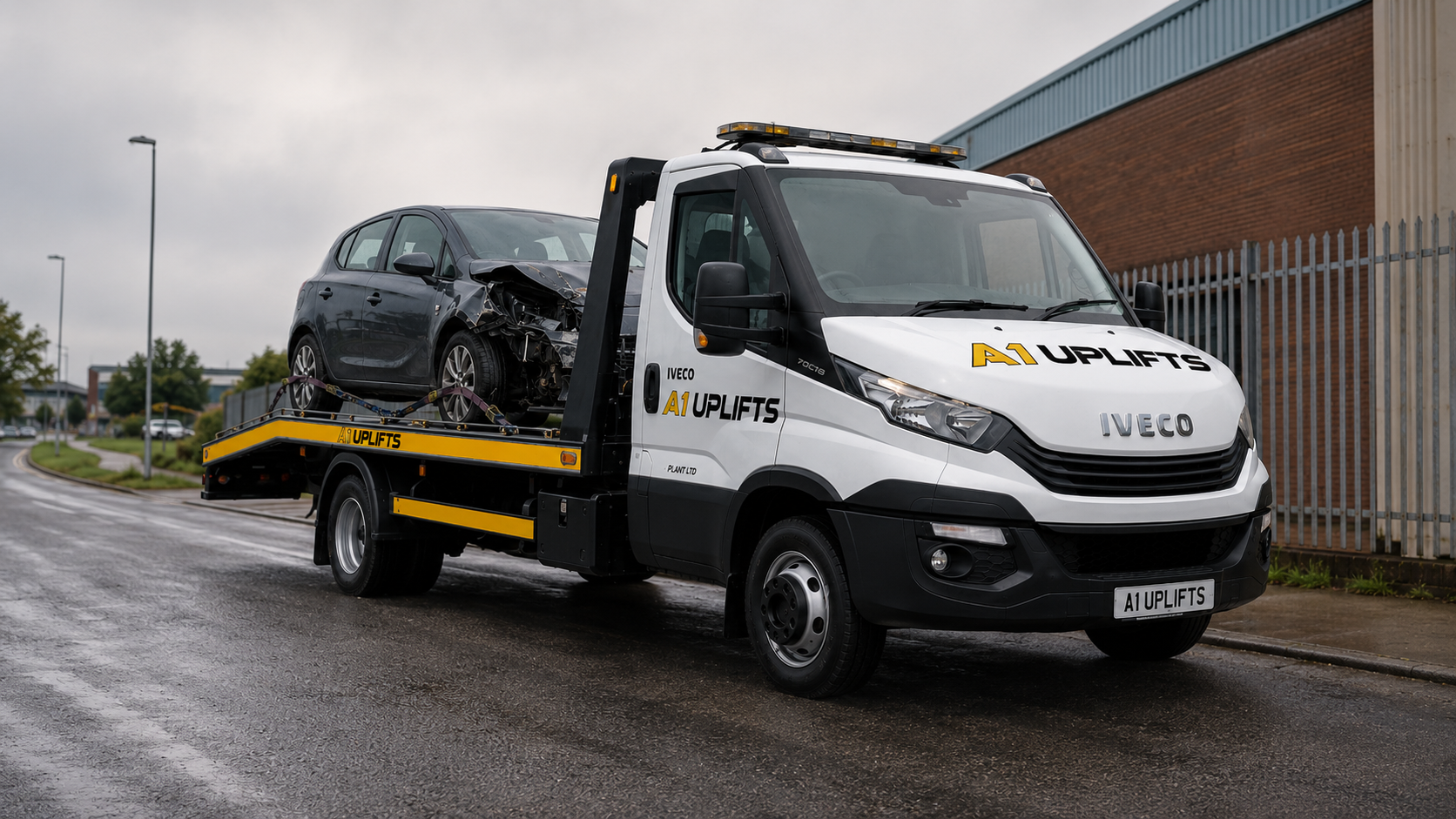 Vehicle recovery transporter